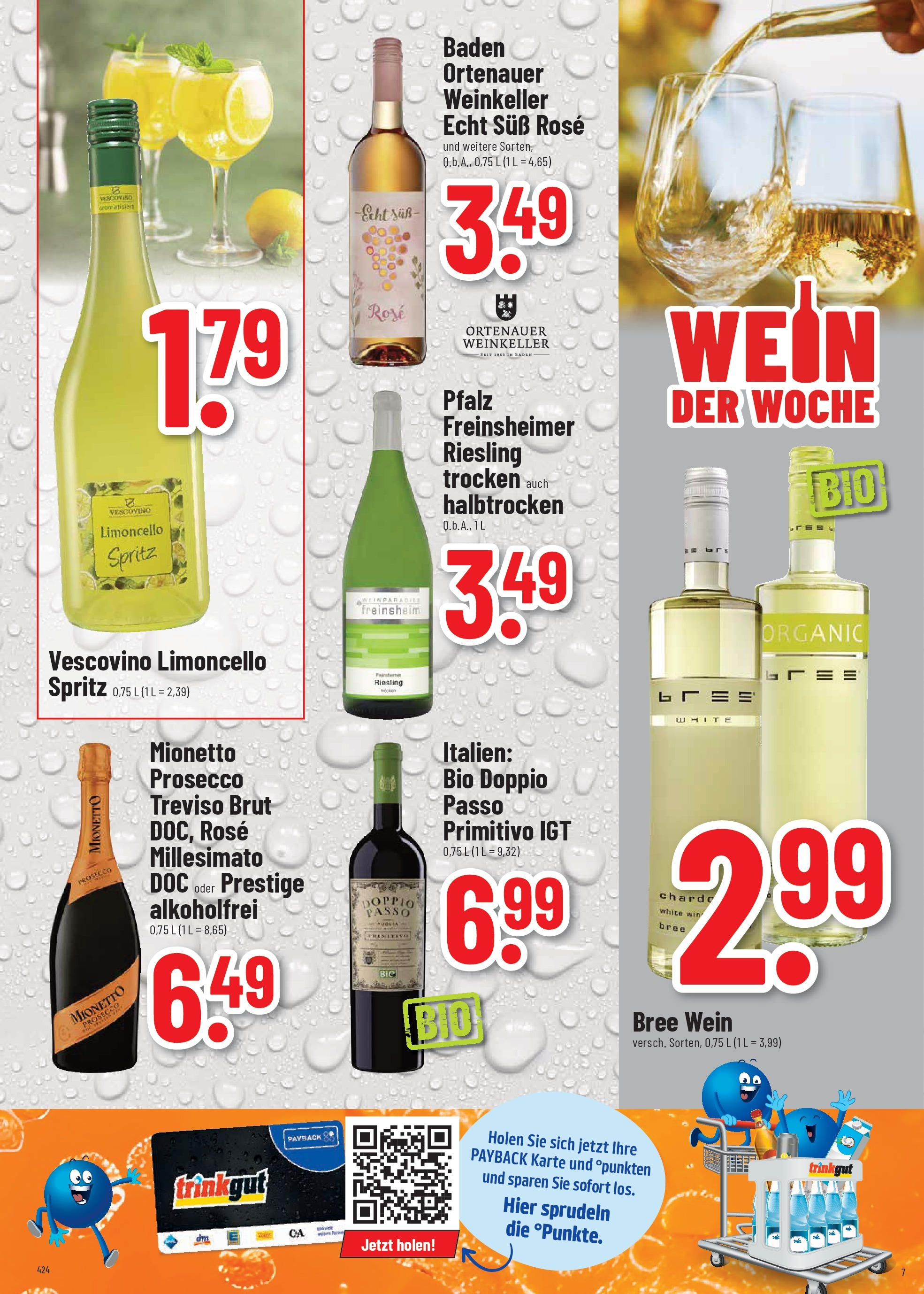 Trinkgut prospekt Hemsbach	 (ab 15.06.2025) » Angebote online | Seite: 7