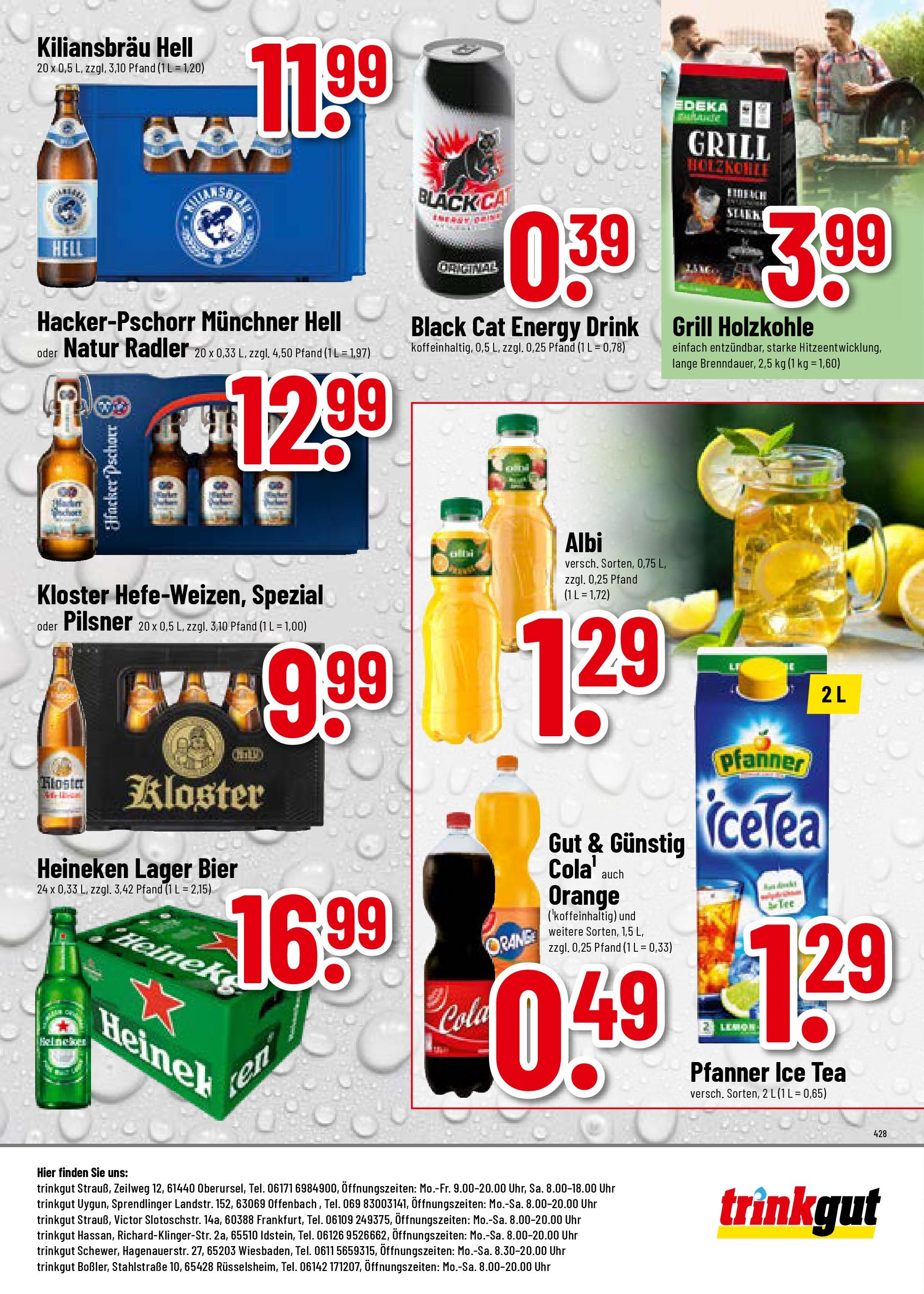 Trinkgut prospekt Idstein	 (ab 15.06.2025) » Angebote online | Seite: 8 | Produkte: Energy, Bier, Radler, Uhr