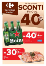 Carrefour Market Sconti fino al 40% - al 25.06.2025