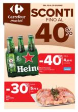Sconti fino al 40%
