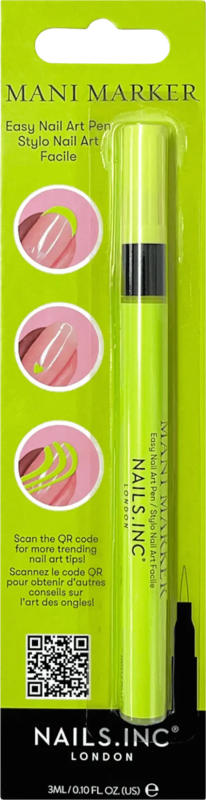 NAILS.INC Nageldesign Stift Mani Marker Green Neon