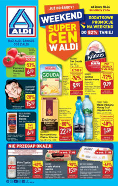 Pogląd oferty "Aldi - Aldi weekend ważne do 21.06" - ważna od 17.06.2025