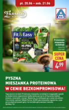 Aldi Mix proteinowy ważne dp 21.06 Aldi – do 21.06.2025