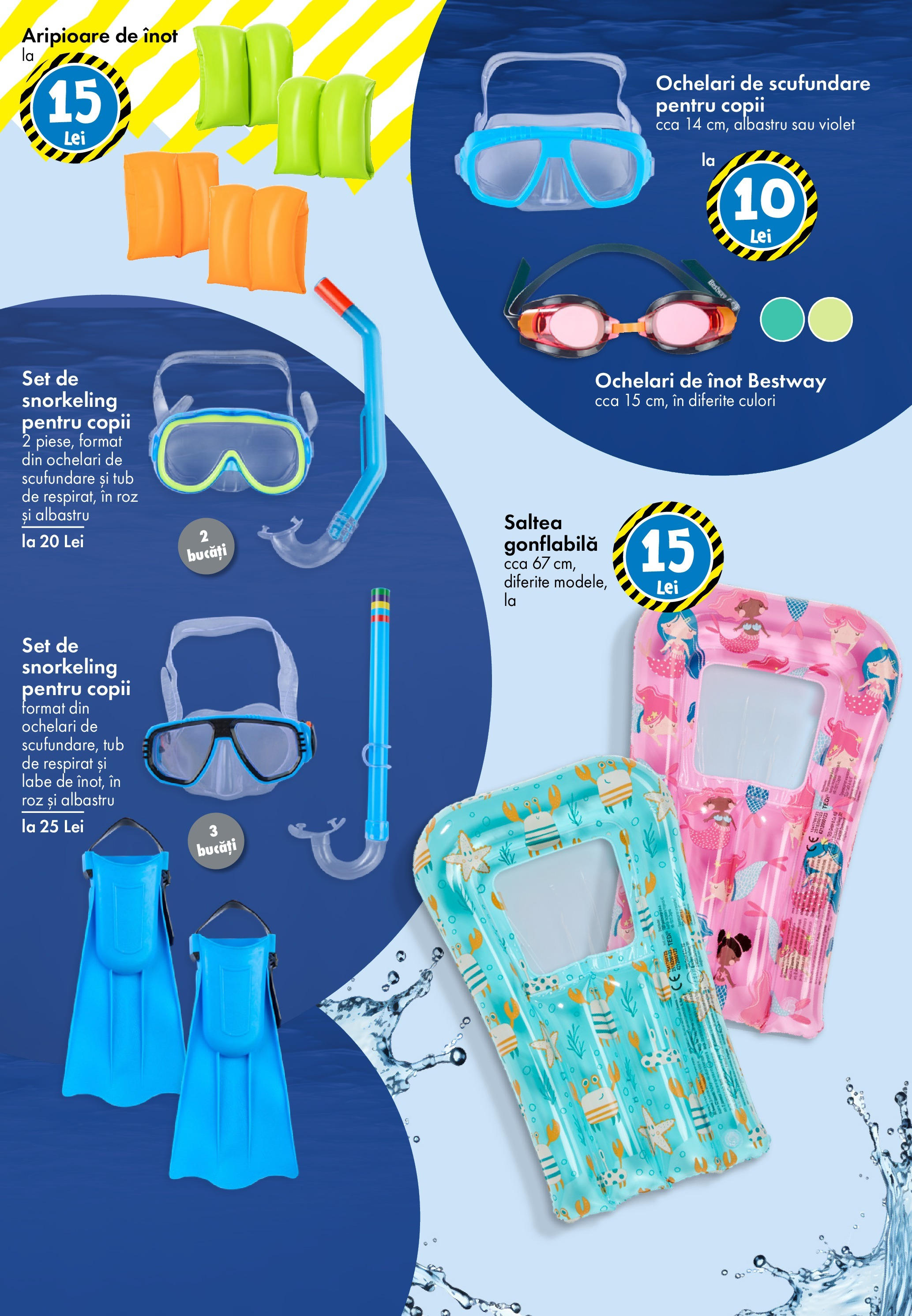 Catalog TEDi - Oferta 13.06.2025 - 21.06.2025 | Pagină: 14 | Produse: Ochelari, Saltea, Saltea gonflabilă
