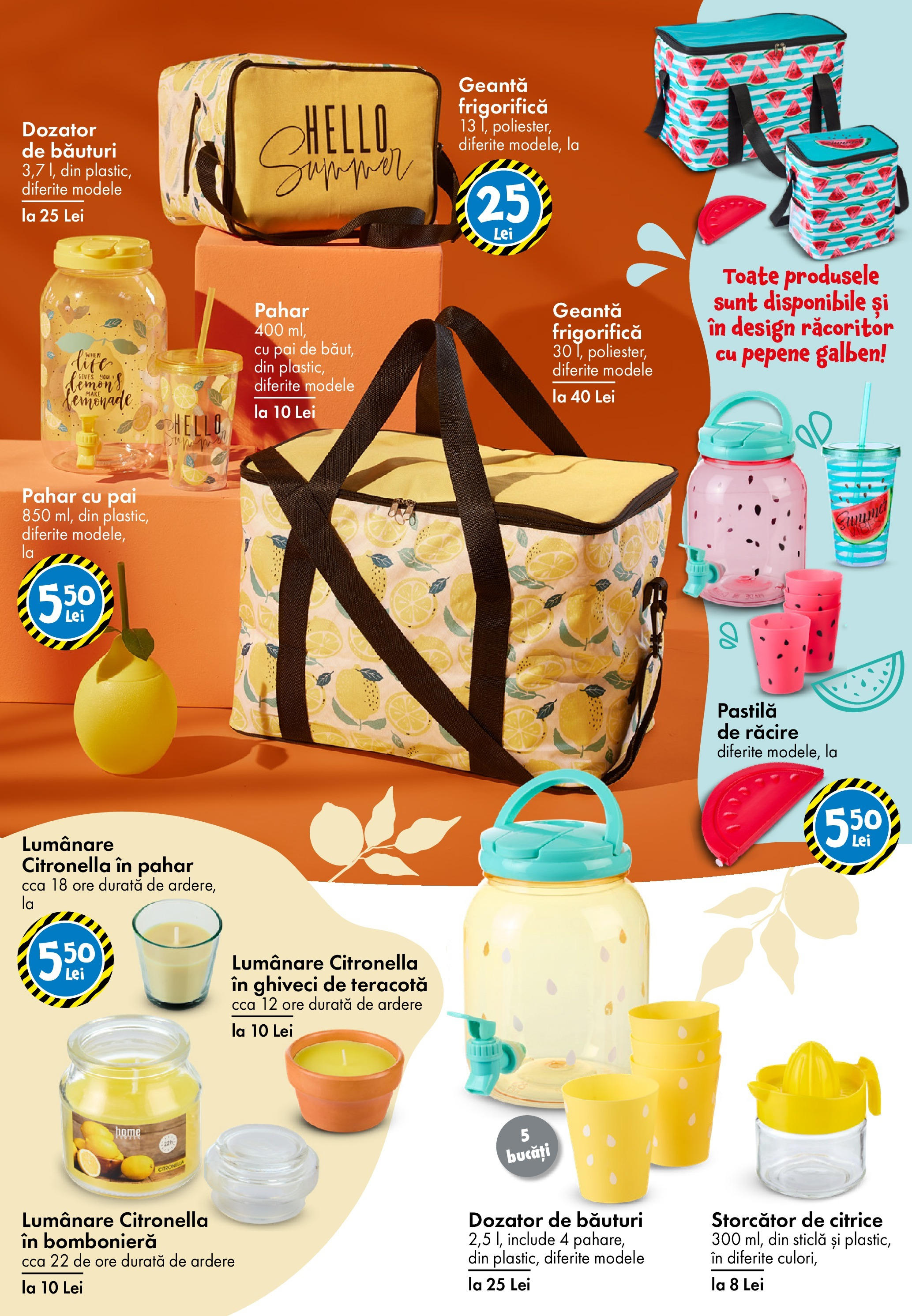Catalog TEDi - Oferta 13.06.2025 - 21.06.2025 | Pagină: 20 | Produse: Pepene Galben, Storcător, Ghiveci, Lumânare