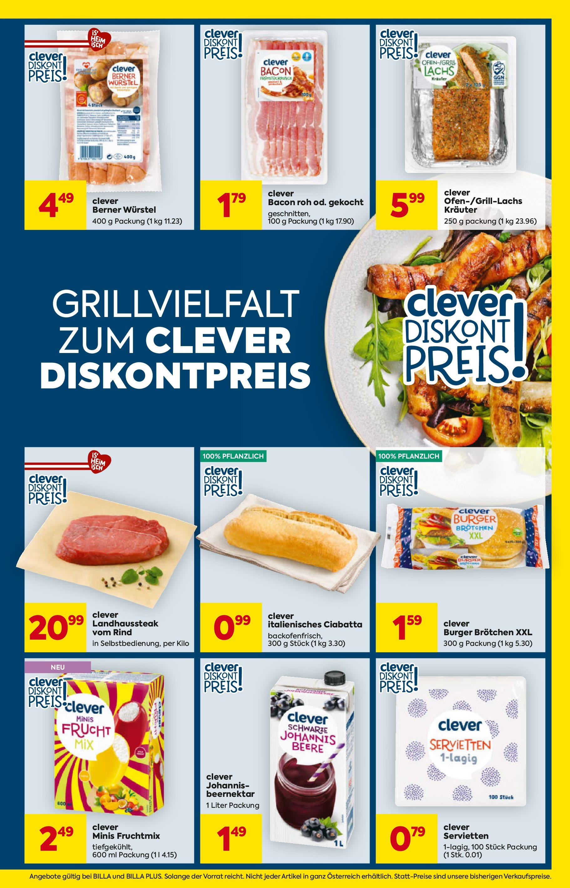 Billa Flugblatt - Eggendorf, Scheibbs, Schwadorf ab 18.06.2025 - Angebote, Prospekt | Seite: 3