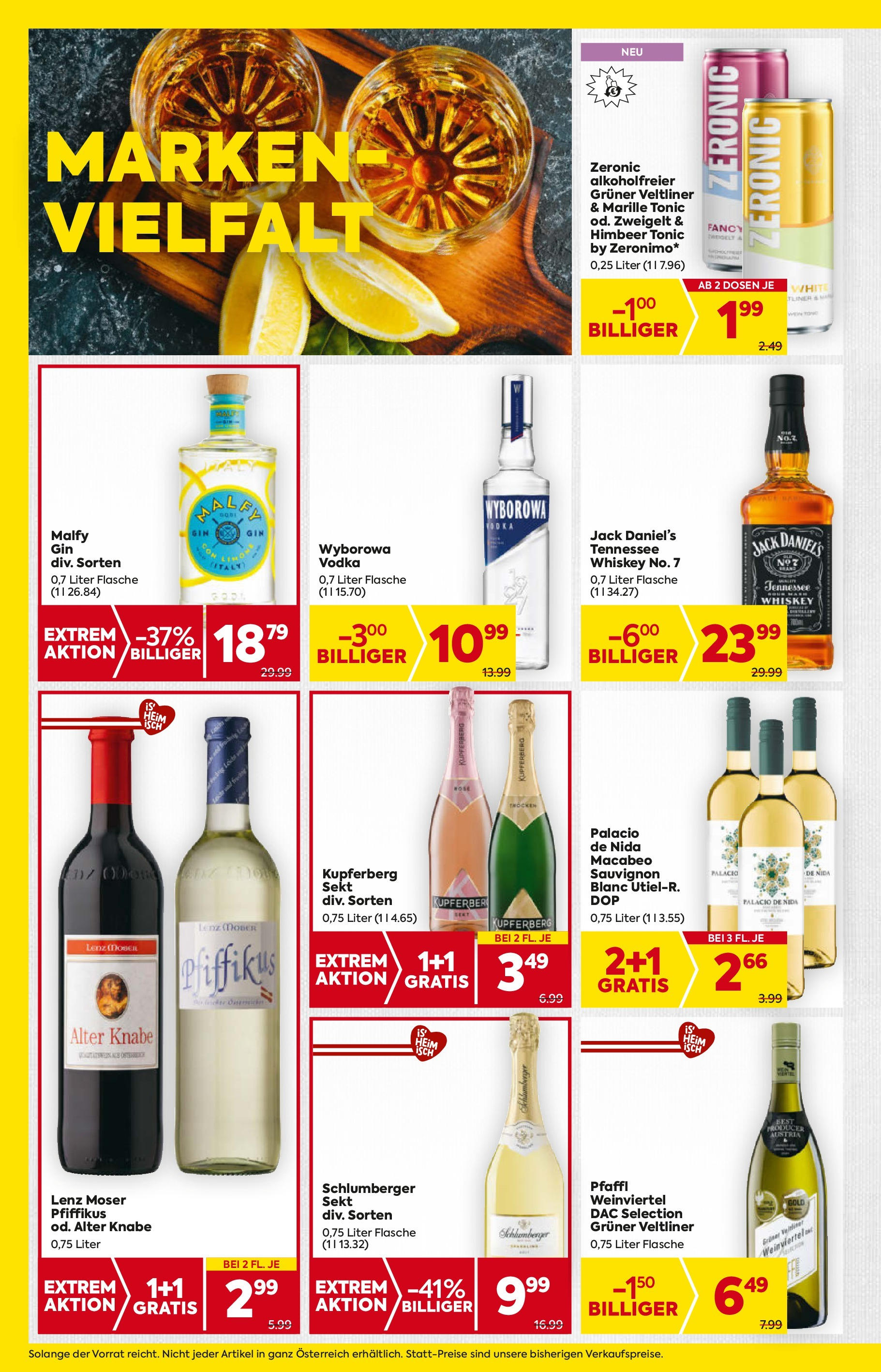 Billa Flugblatt - Eggendorf, Scheibbs, Schwadorf ab 18.06.2025 - Angebote, Prospekt | Seite: 14 | Produkte: Whiskey