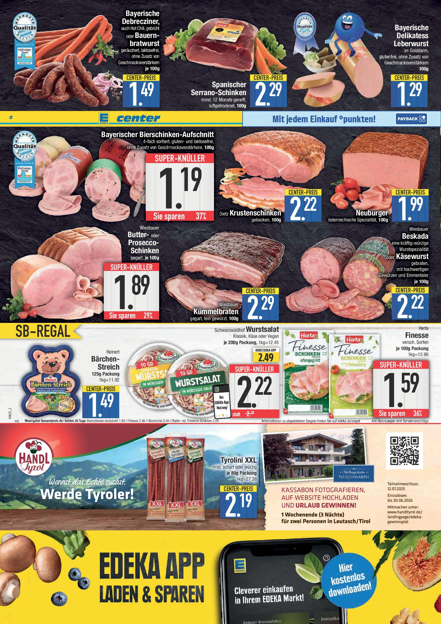 Edeka prospekt Bad Reichenhall	 (ab 15.06.2025) » Angebote Online | Seite: 2