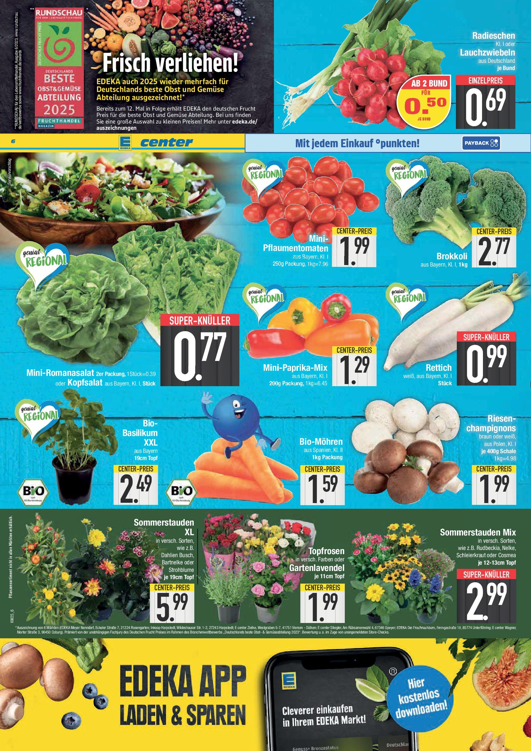 Edeka prospekt Bad Reichenhall	 (ab 15.06.2025) » Angebote Online | Seite: 6