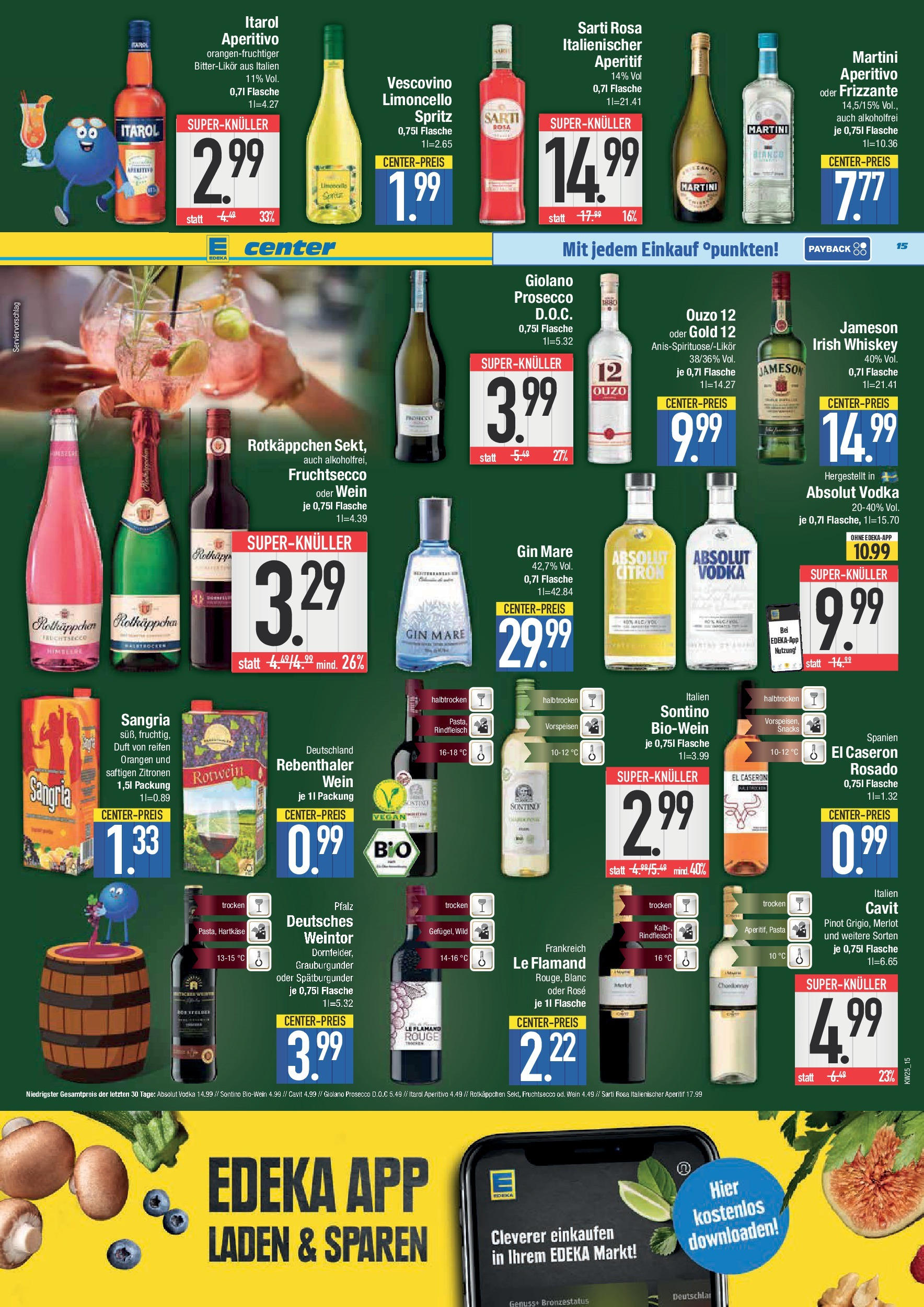 Edeka prospekt Bad Reichenhall	 (ab 15.06.2025) » Angebote Online | Seite: 15