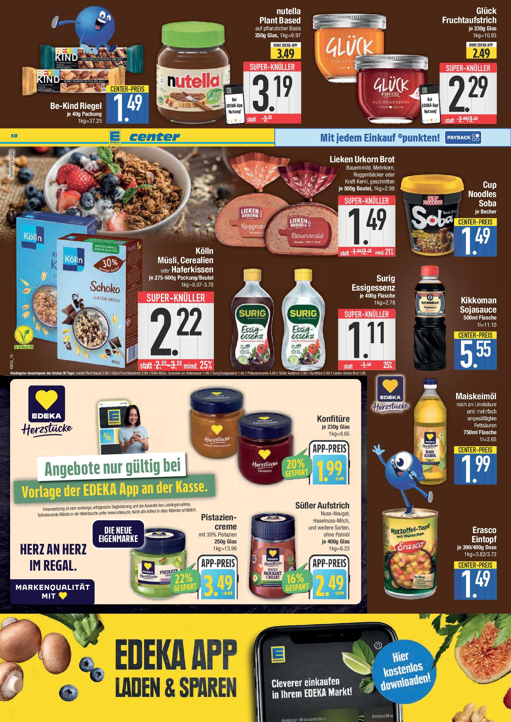 Edeka prospekt Bad Reichenhall	 (ab 15.06.2025) » Angebote Online | Seite: 18