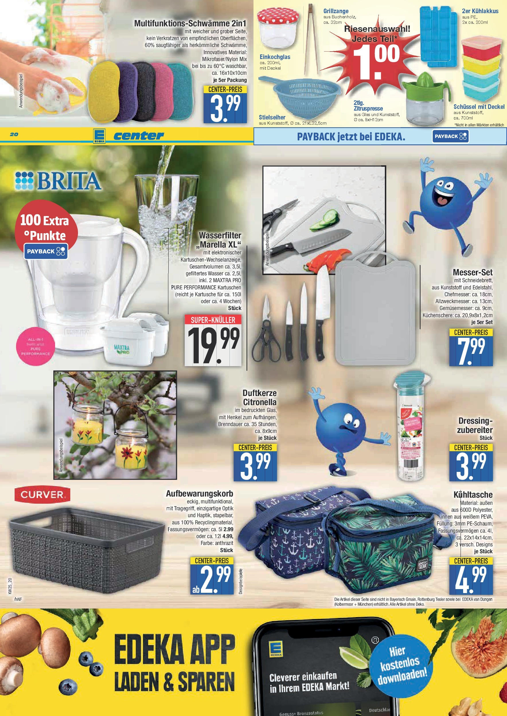 Edeka prospekt Bad Reichenhall	 (ab 15.06.2025) » Angebote Online | Seite: 20