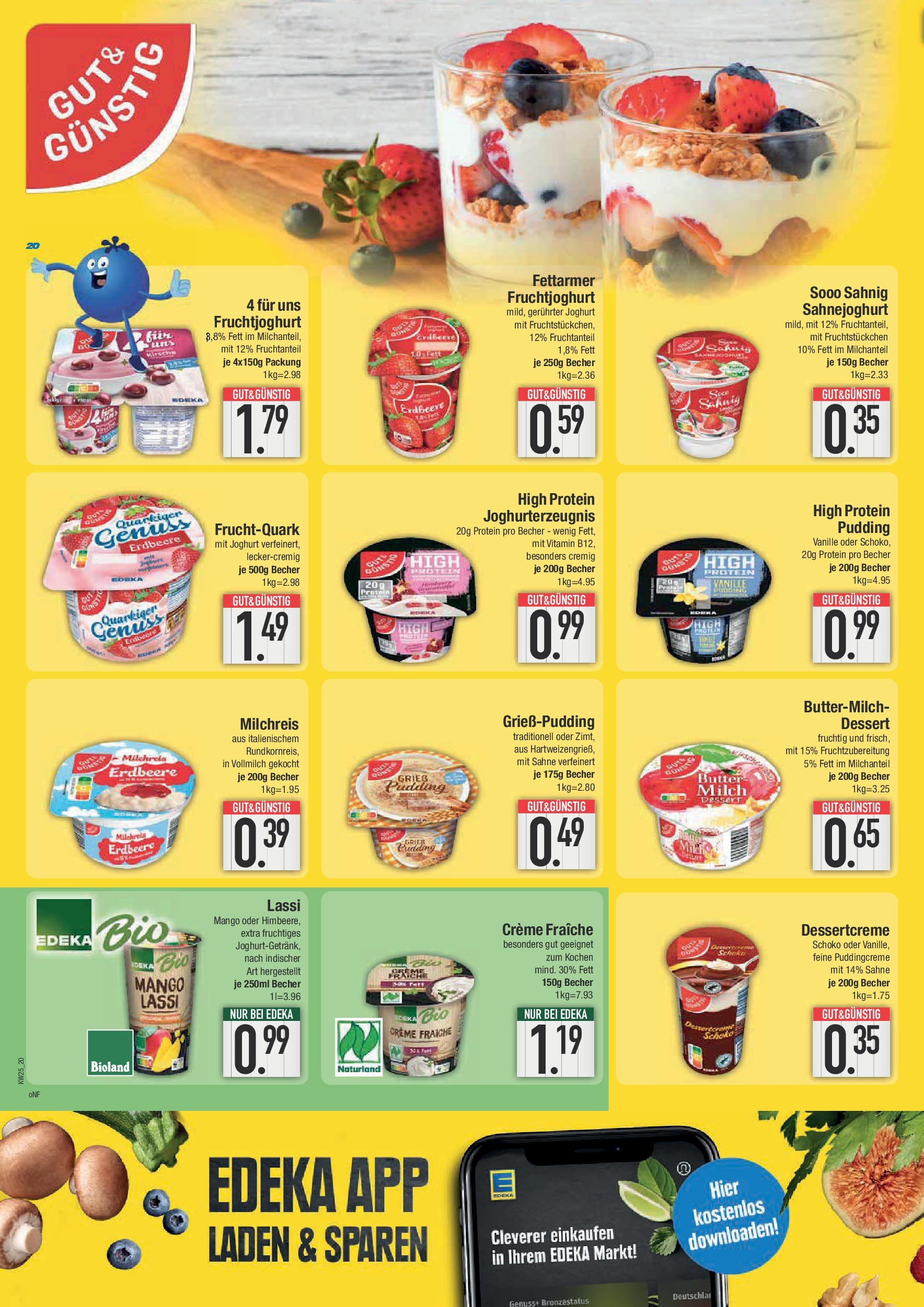 Edeka prospekt Ingolstadt	 (ab 15.06.2025) » Angebote Online | Seite: 20
