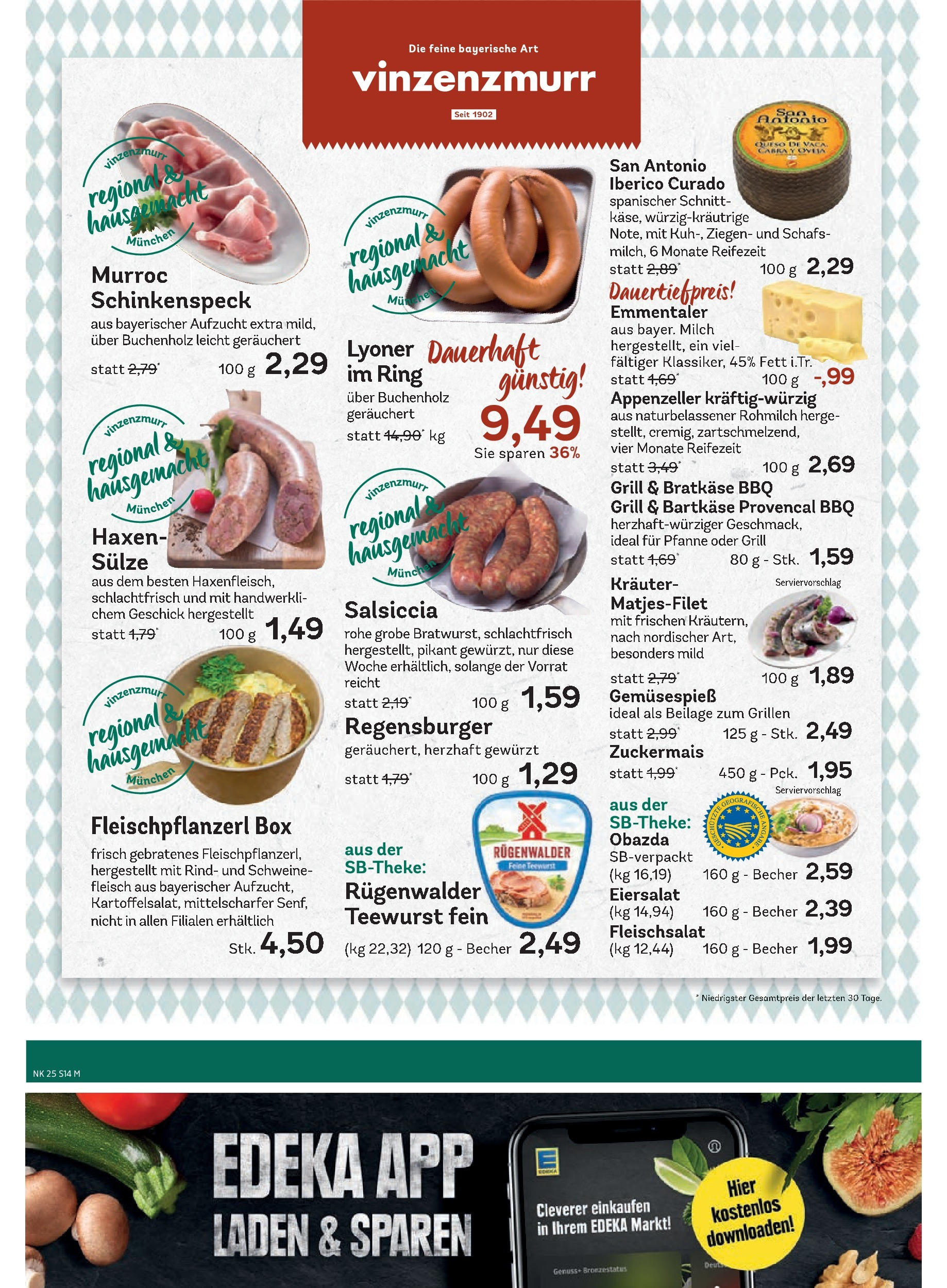 Edeka prospekt Unterföhring	 (ab 15.06.2025) » Angebote Online | Seite: 16 | Produkte: Grill, Milch, Box, Schweinefleisch