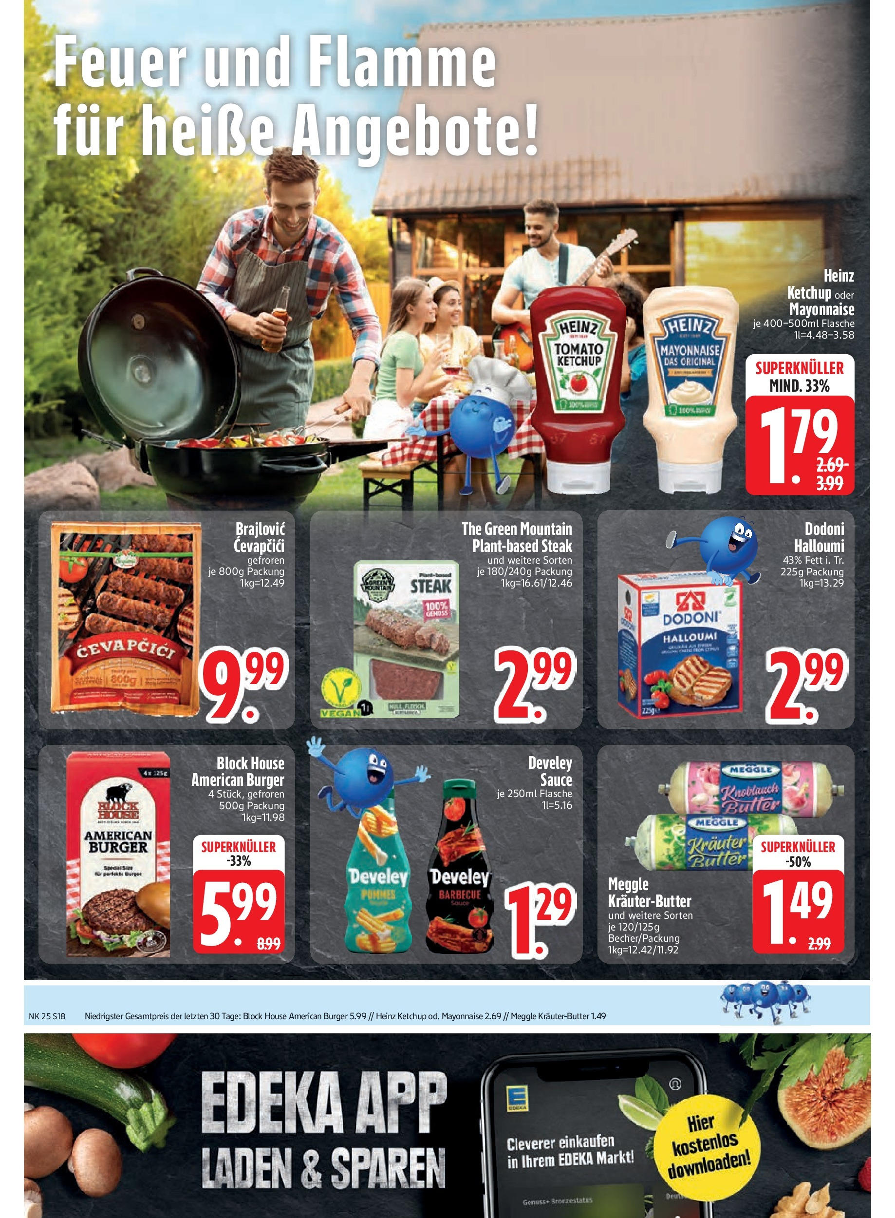 Edeka prospekt Markt Schwaben	 (ab 15.06.2025) » Angebote Online | Seite: 20 | Produkte: Heinz ketchup, Kräuterbutter, Knoblauch, Steak