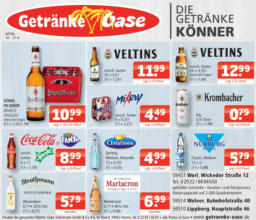 Getränke Oase: Getränkeangebote