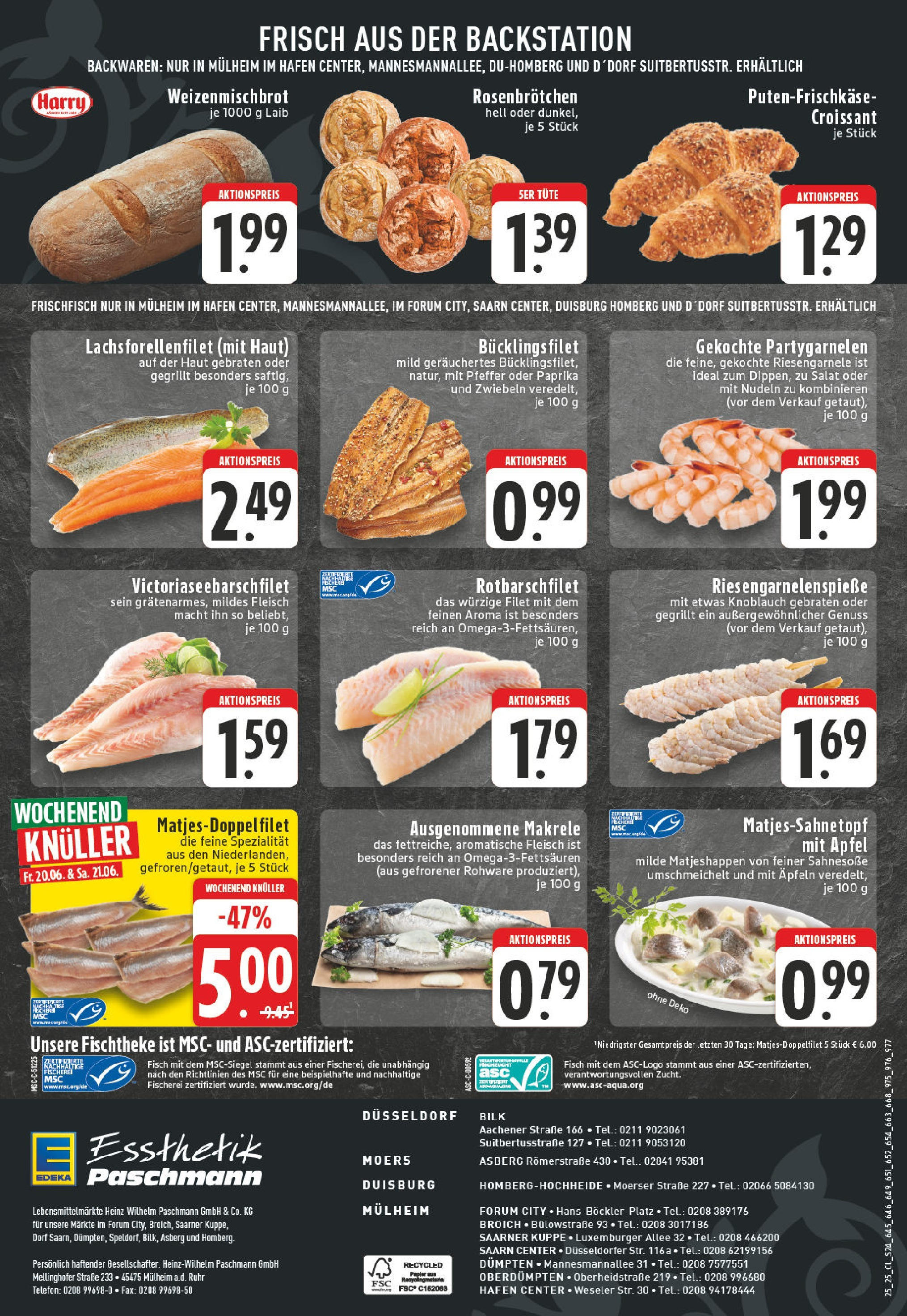 Edeka prospekt Mülheim / Ruhr - Dümpten	 (ab 15.06.2025) » Angebote Online | Seite: 24 | Produkte: Äpfel, Paprika, Salat, Telefon