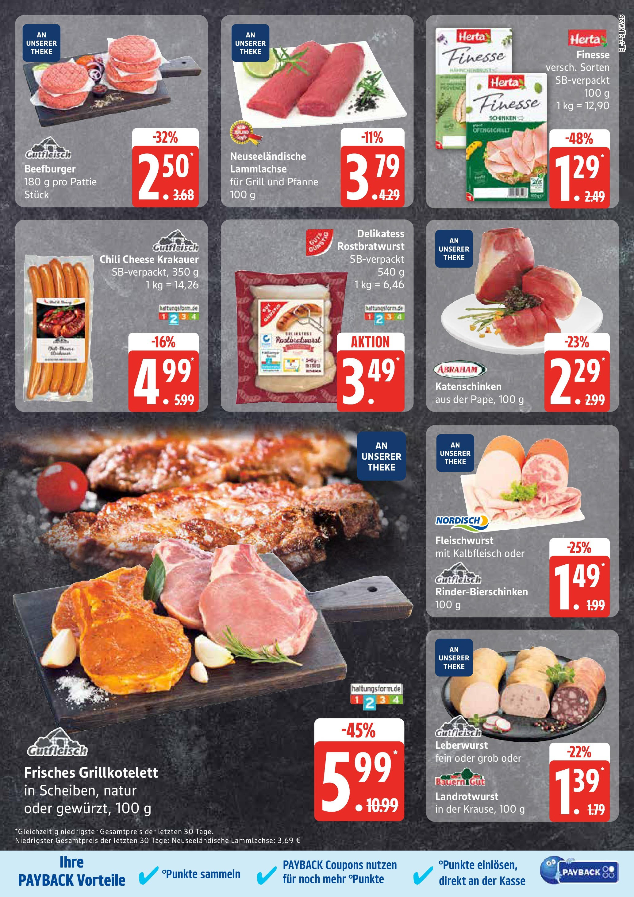 Edeka prospekt Großenwiehe	 (ab 15.06.2025) » Angebote Online | Seite: 7 | Produkte: Grill, Theke, Chili, Schinken