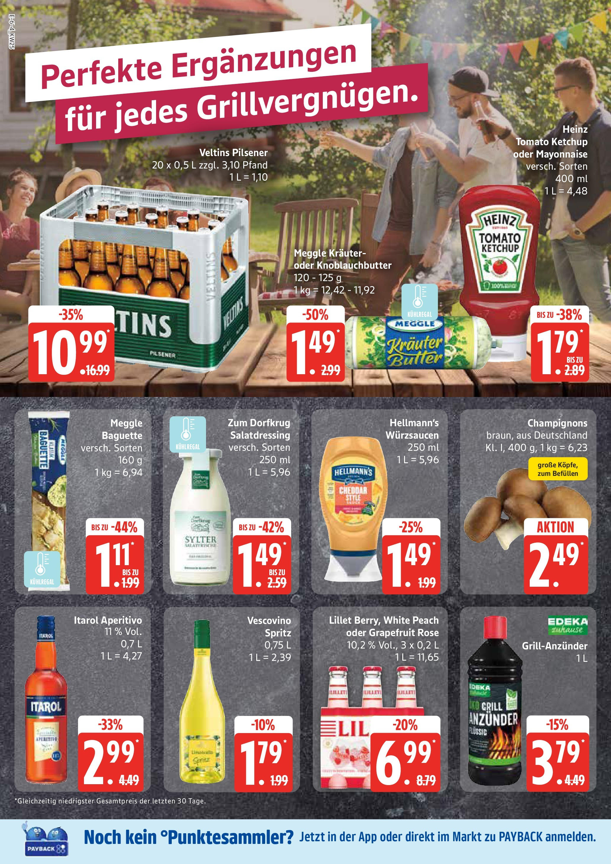 Marktkauf - Marktkauf: Wochenangebote (ab 15.06.2025) » Angebote online | Seite: 6 | Produkte: Dressing, Lillet, Champignons, Veltins