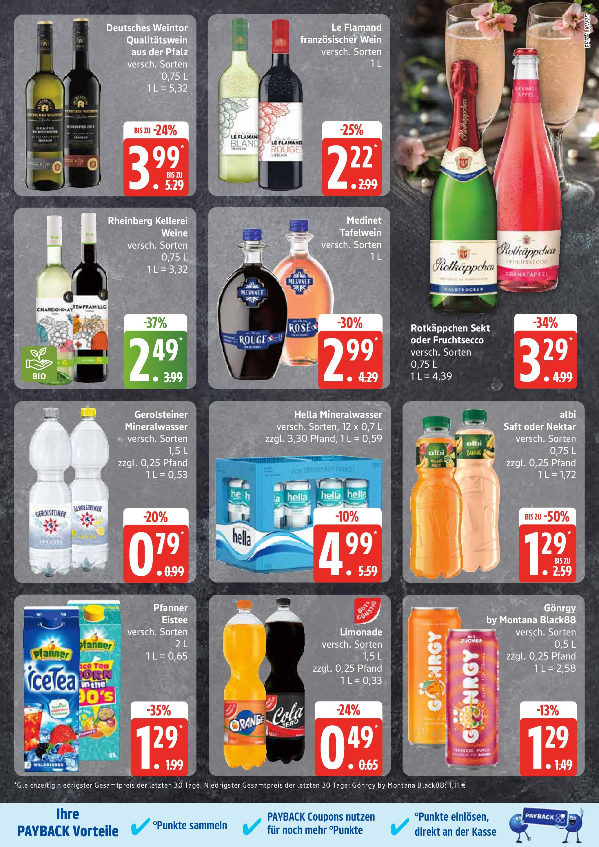 Edeka prospekt Neu Wulmstorf	 (ab 15.06.2025) » Angebote Online | Seite: 17 | Produkte: Sekt, Äpfel, Mineralwasser, Gerolsteiner