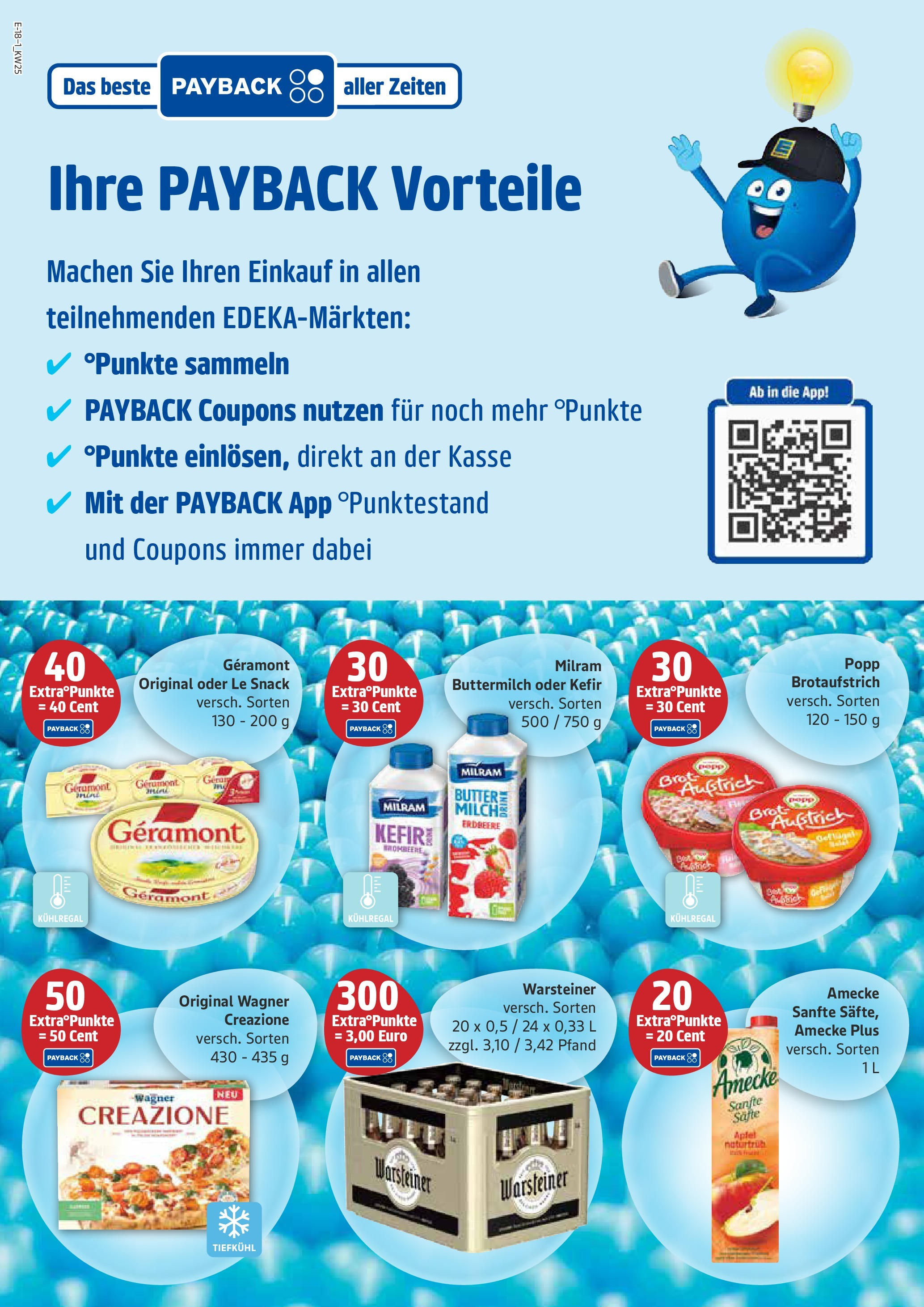 Edeka prospekt Neu Wulmstorf	 (ab 15.06.2025) » Angebote Online | Seite: 18 | Produkte: Geramont, Kefir, Milram, Pizza