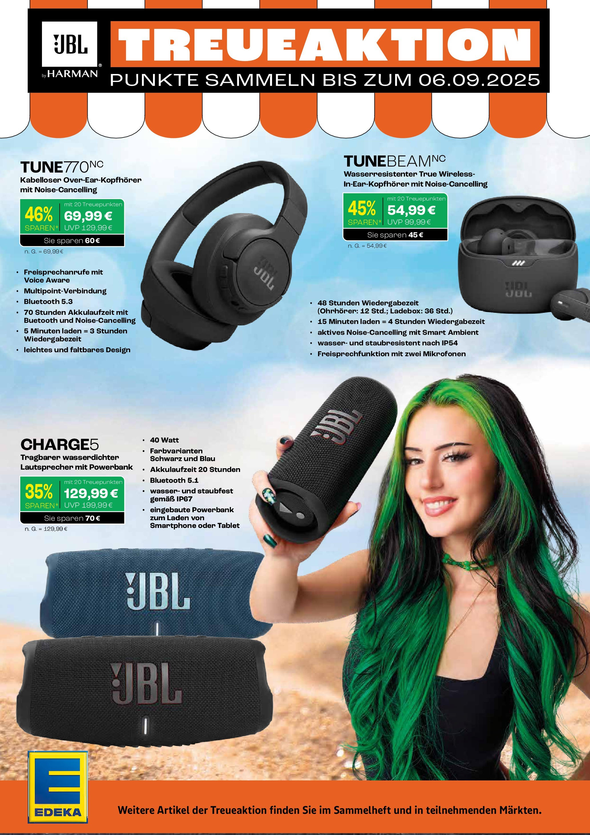 Edeka prospekt Neu Wulmstorf	 (ab 15.06.2025) » Angebote Online | Seite: 21 | Produkte: Lautsprecher, Wasser, Smartphone, Powerbank