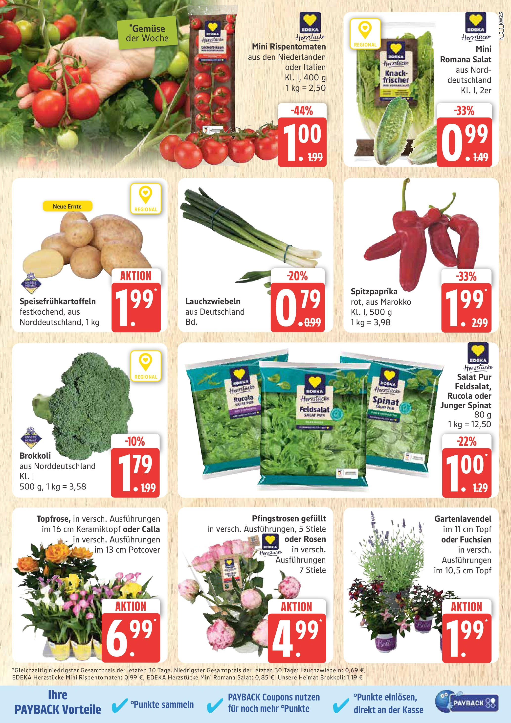 Marktkauf - Marktkauf: Wochenangebote (ab 15.06.2025) » Angebote online | Seite: 3 | Produkte: Rucola, Gemüse, Brokkoli, Salat