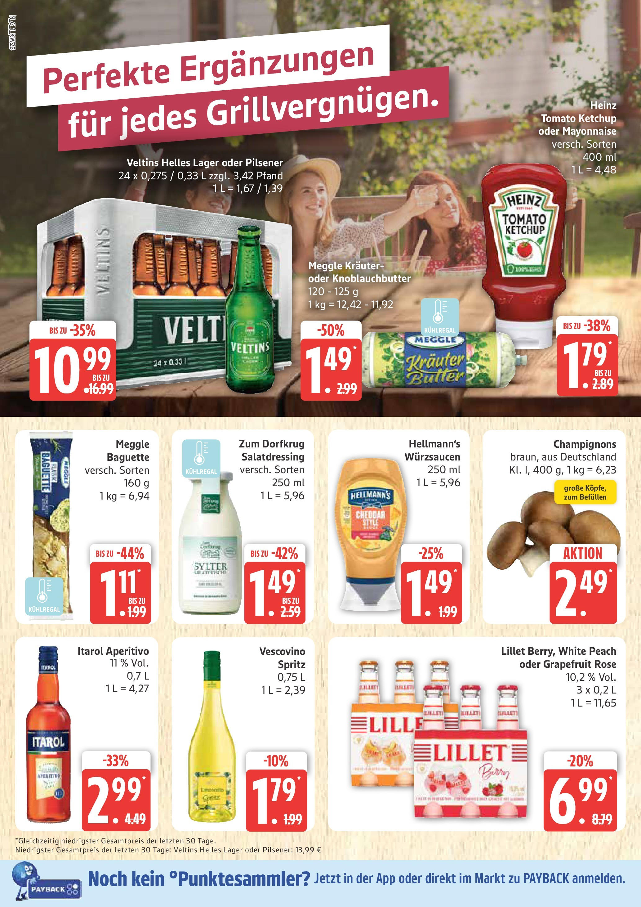 Marktkauf - Marktkauf: Wochenangebote (ab 15.06.2025) » Angebote online | Seite: 6 | Produkte: Butter, Dressing, Grapefruit, Veltins