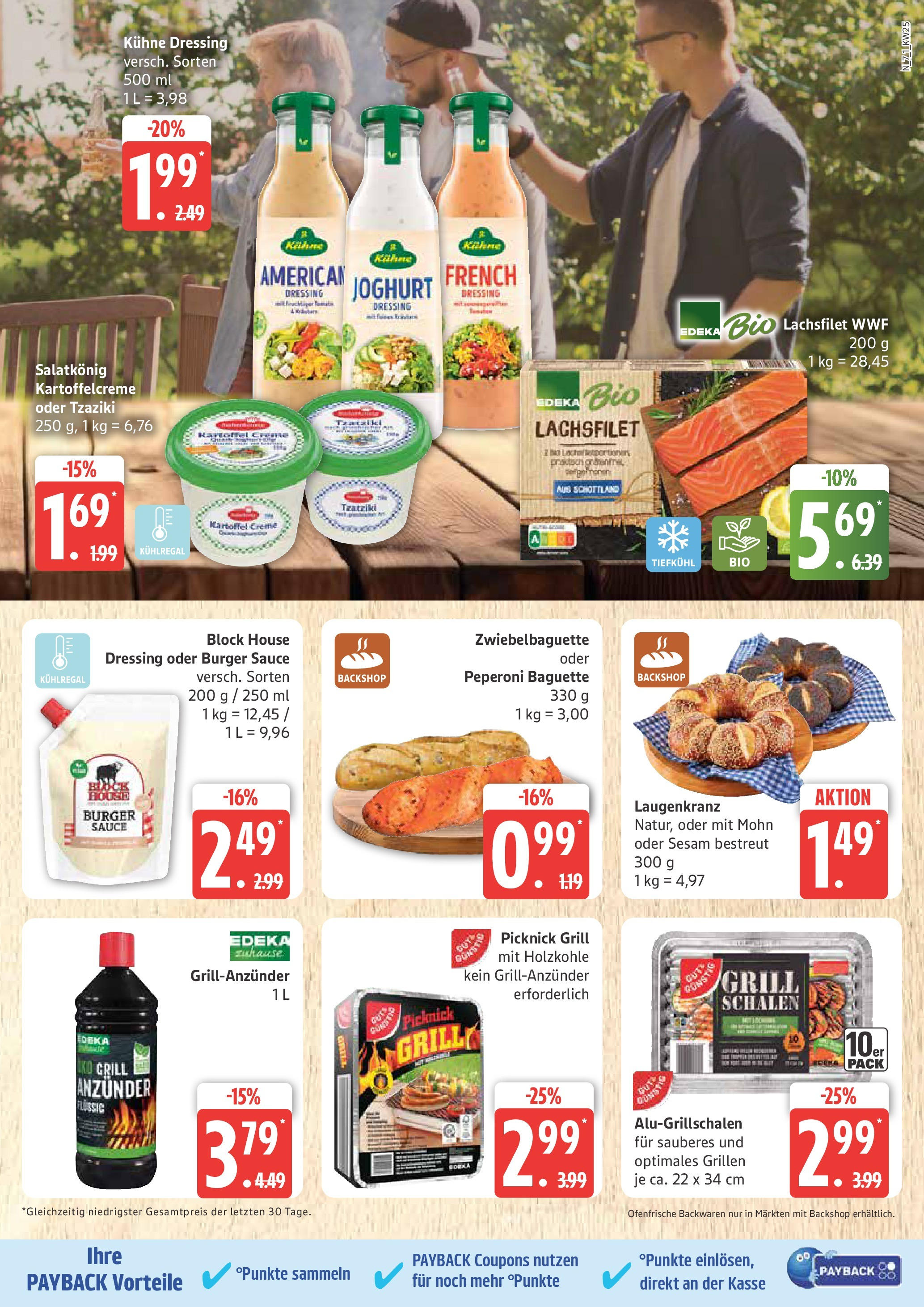 Marktkauf - Marktkauf: Wochenangebote (ab 15.06.2025) » Angebote online | Seite: 7 | Produkte: Grill, Joghurt, Dressing, Baguette