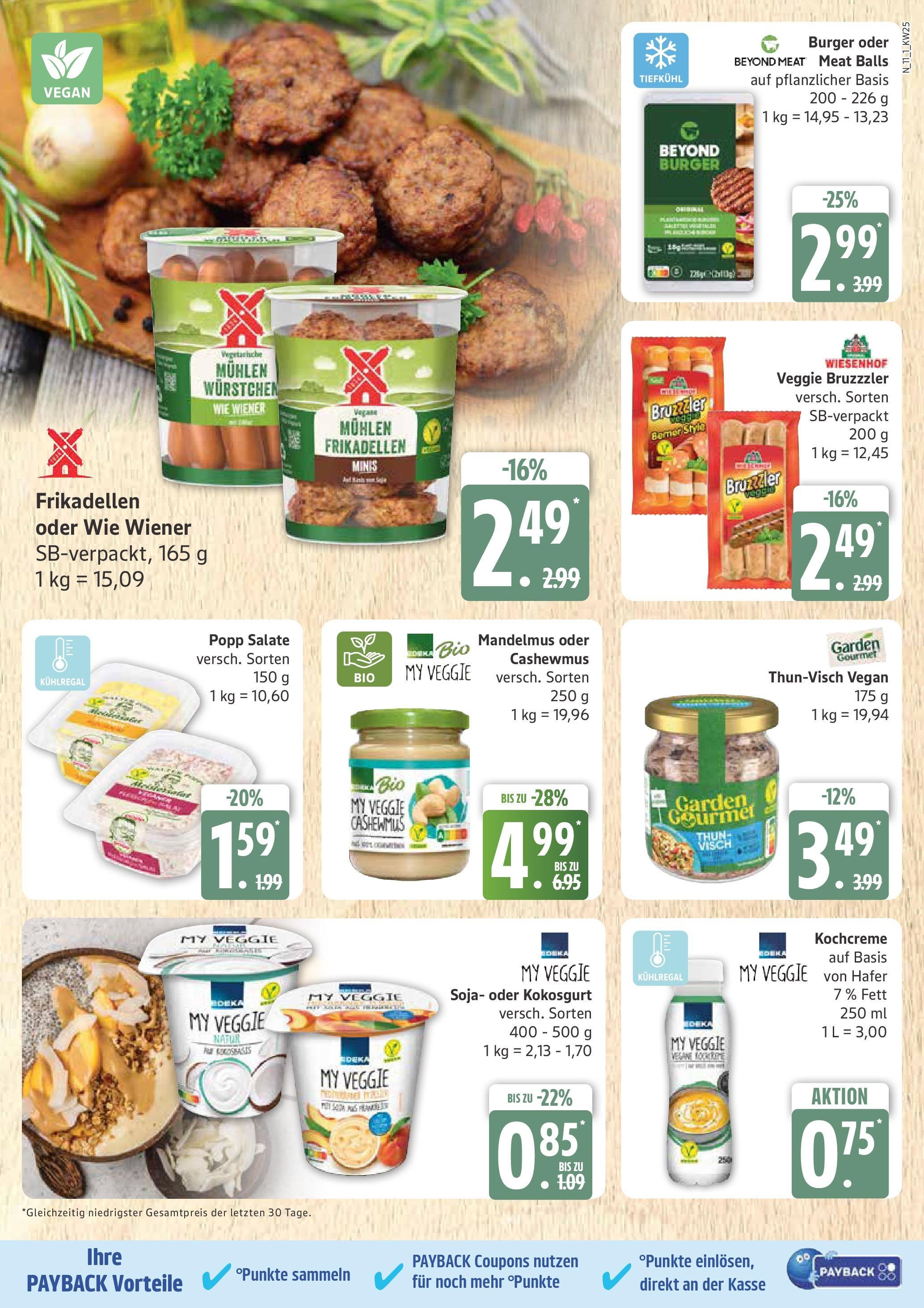 Marktkauf - Marktkauf: Wochenangebote (ab 15.06.2025) » Angebote online | Seite: 11 | Produkte: Butter, Burger, Rock