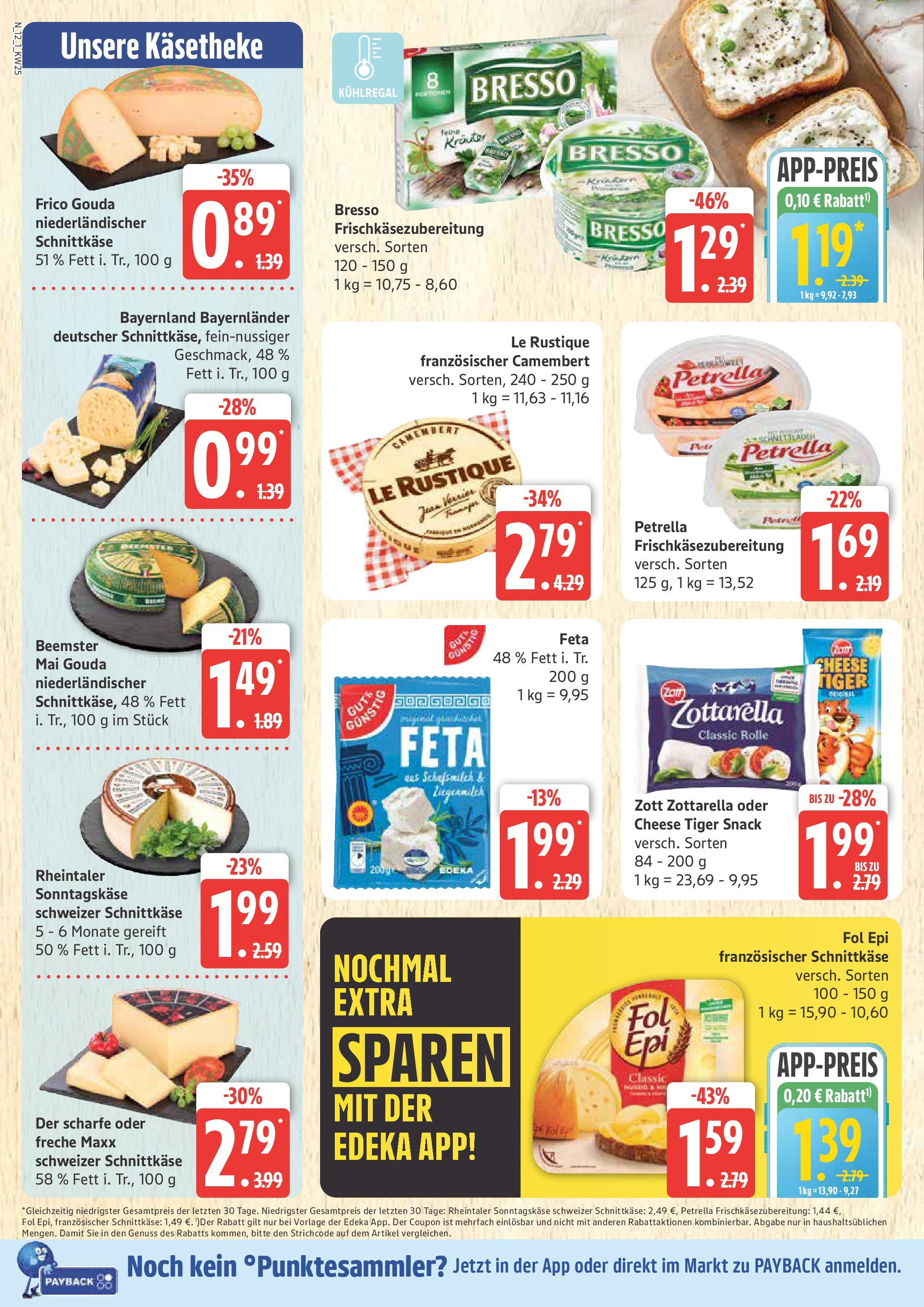 Marktkauf - Marktkauf: Wochenangebote (ab 15.06.2025) » Angebote online | Seite: 12 | Produkte: Feta, Gouda, Bresso