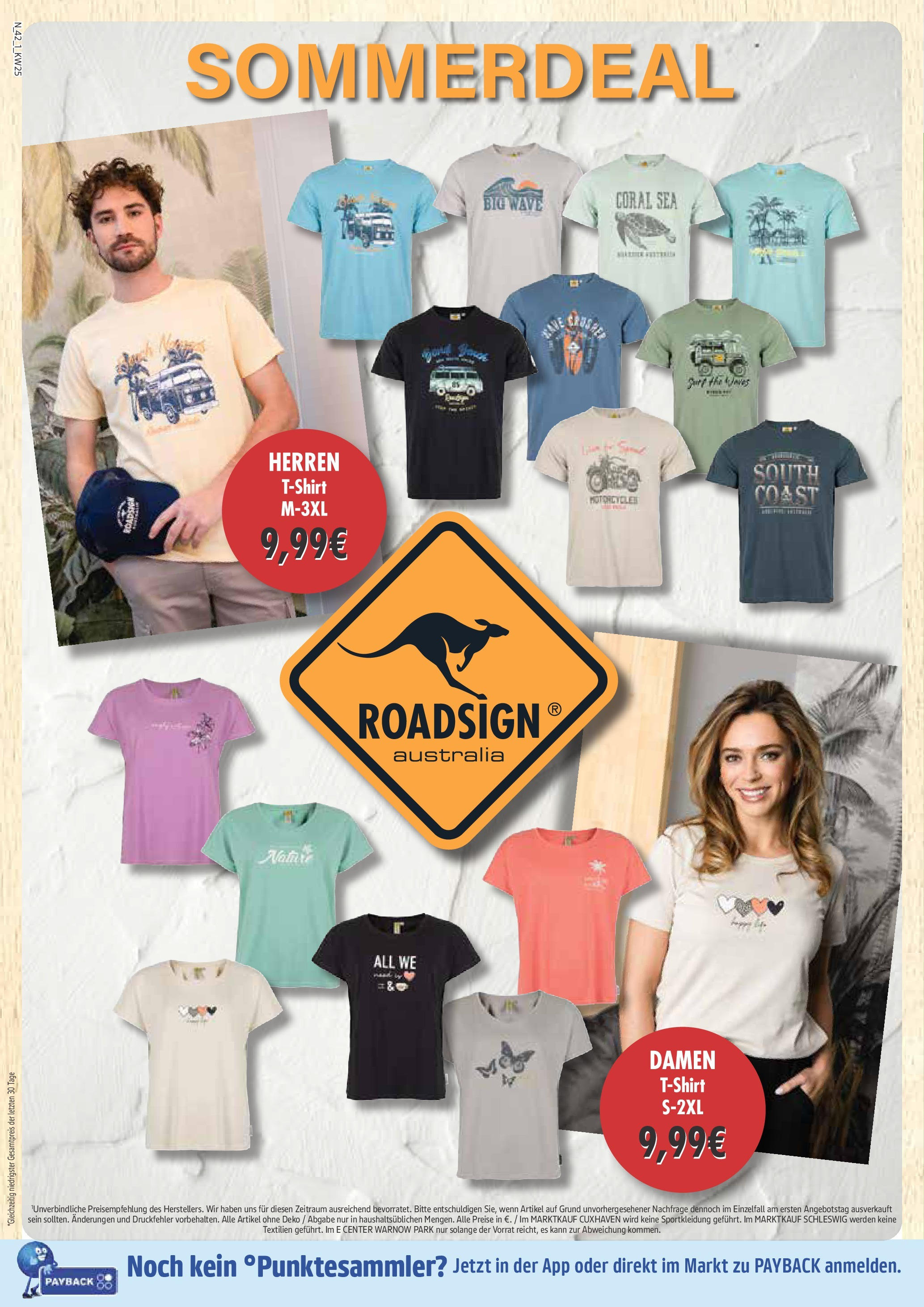 Marktkauf - Marktkauf: Wochenangebote (ab 15.06.2025) » Angebote online | Seite: 42 | Produkte: T-Shirt, Coral