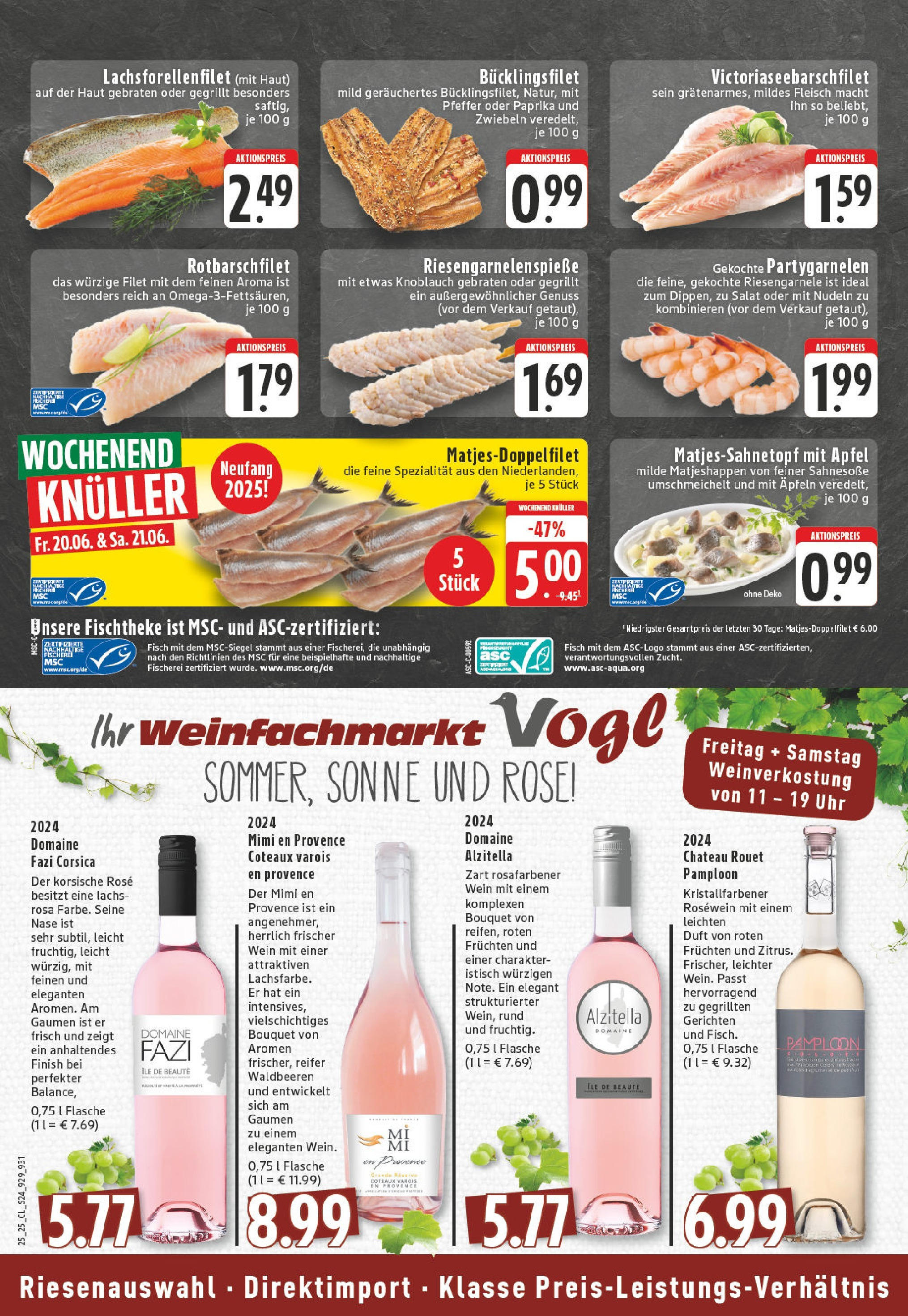 Edeka prospekt Bonn	 (ab 15.06.2025) » Angebote Online | Seite: 24 | Produkte: Rosewein, Apple, Pfeffer, Salat