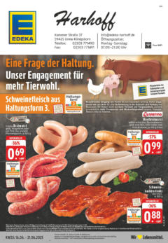 Vorschau von dem Prospekt des Geschäftes Edeka, gültig ab dem 15.06.2025