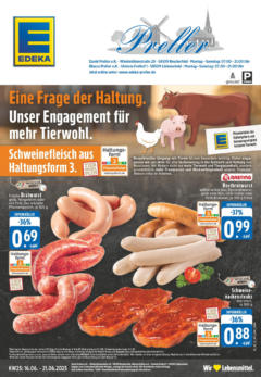 Vorschau von dem Prospekt des Geschäftes Edeka, gültig ab dem 15.06.2025