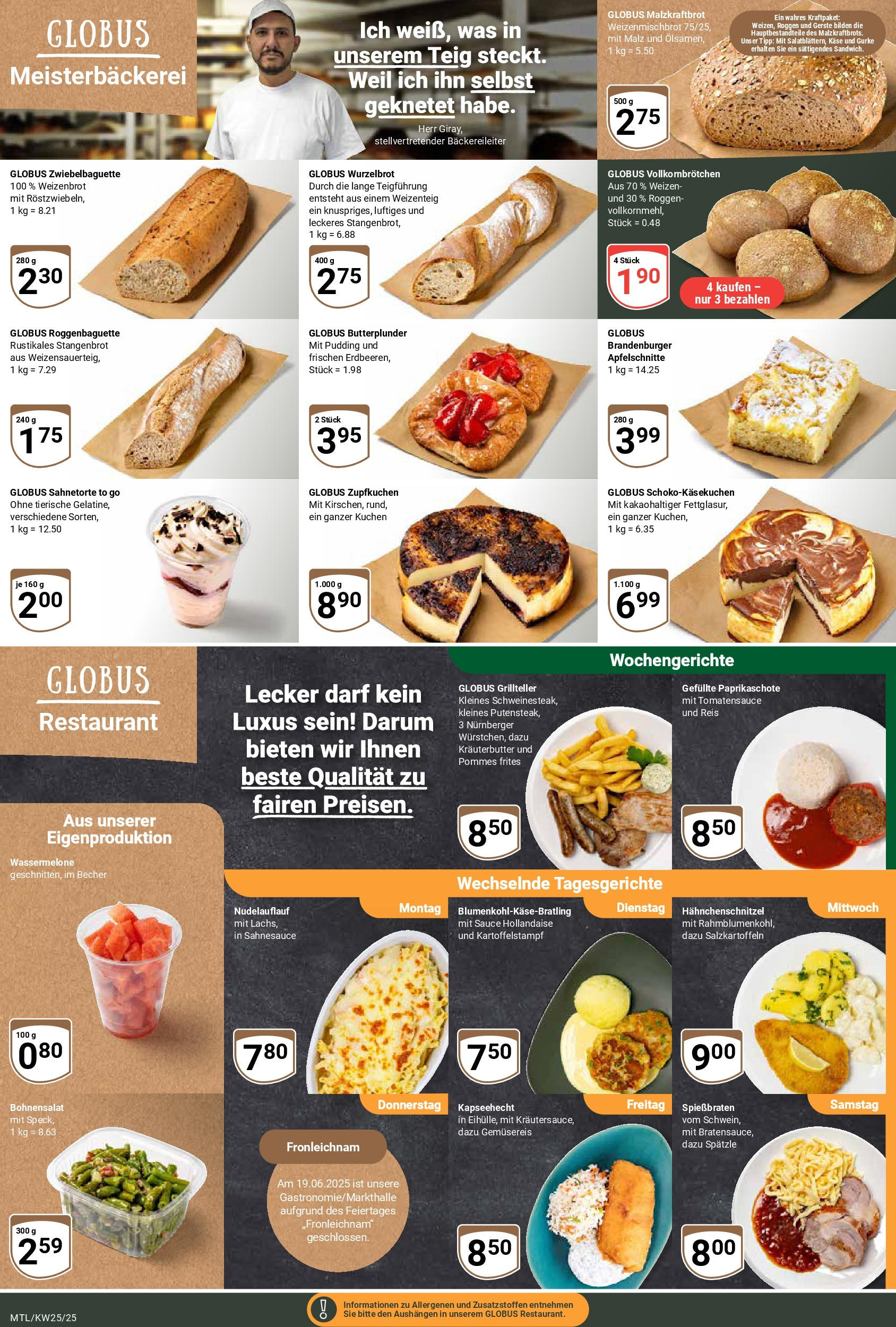 Globus prospekt Maintal-Dörnigheim	 (ab 15.06.2025) » Angebote online | Seite: 5 | Produkte: Käse, Pommes, Pommes frites, Schnitzel