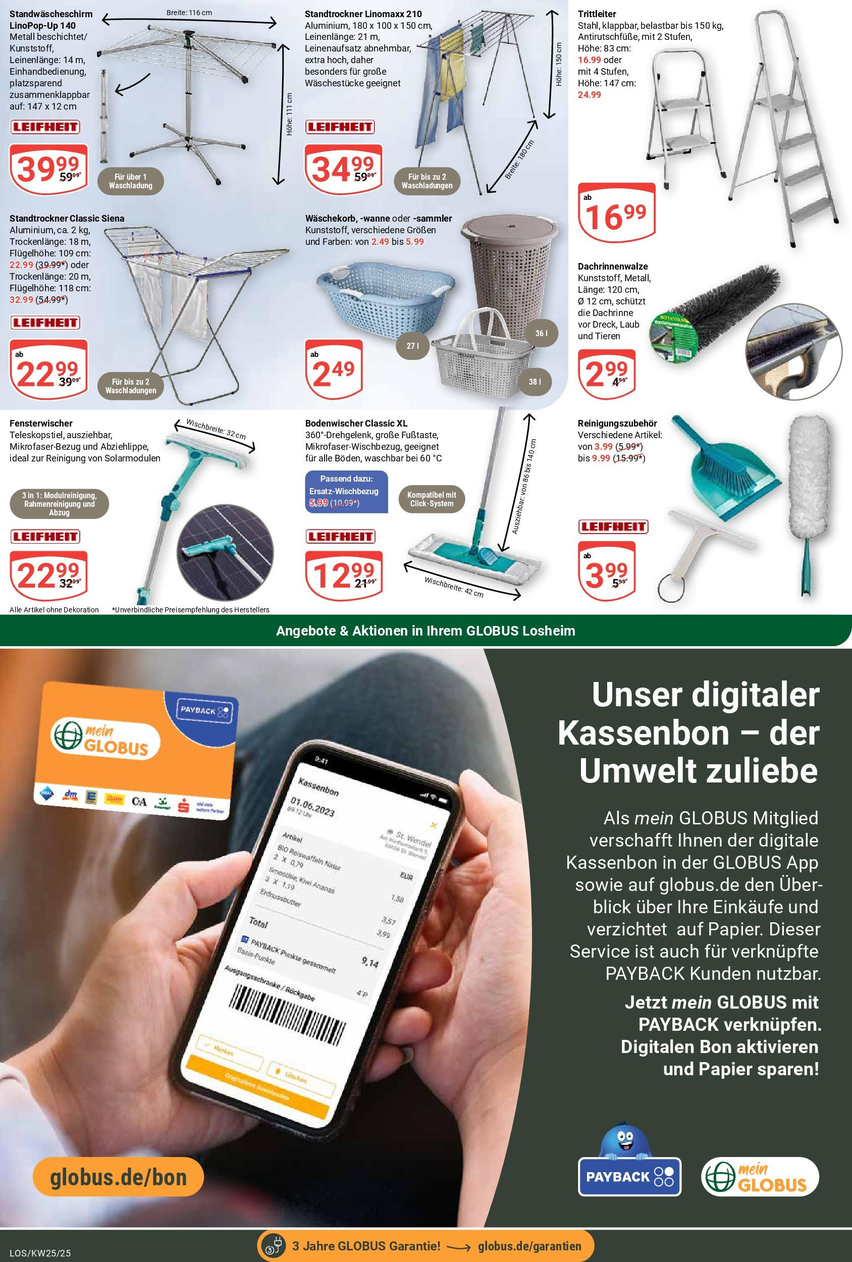 Globus prospekt Losheim Am See	 (ab 15.06.2025) » Angebote online | Seite: 19 | Produkte: Ananas, Kiwi, Uhr