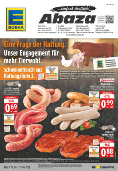Edeka prospekt Essen	 gültig ab dem 15.06.2025