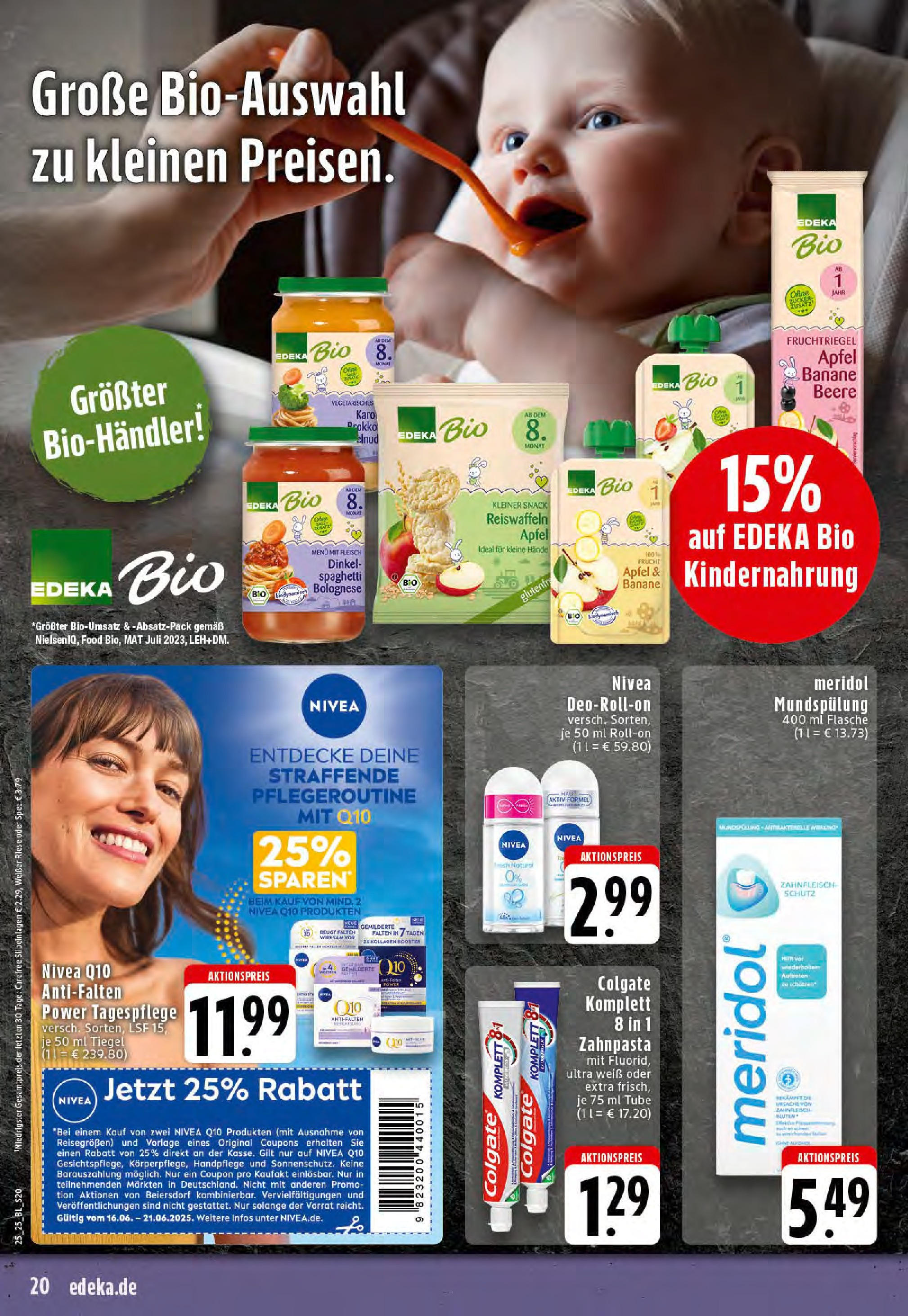 Edeka prospekt Stolberg	 (ab 15.06.2025) » Angebote Online | Seite: 20 | Produkte: Äpfel, Deodorant, Zahnpasta, Fleisch