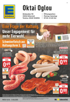 Vorschau von dem Prospekt des Geschäftes Edeka, gültig ab dem 15.06.2025