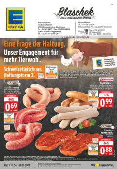 Vorschau von dem Prospekt des Geschäftes Edeka, gültig ab dem 15.06.2025