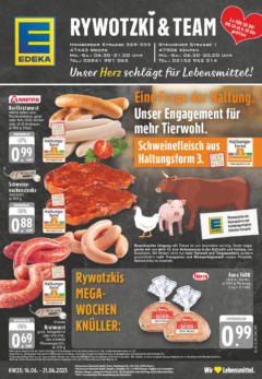 Vorschau von dem Prospekt des Geschäftes Edeka, gültig ab dem 15.06.2025