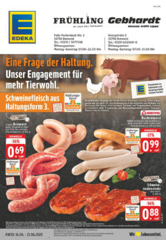 Vorschau von dem Prospekt des Geschäftes Edeka, gültig ab dem 15.06.2025