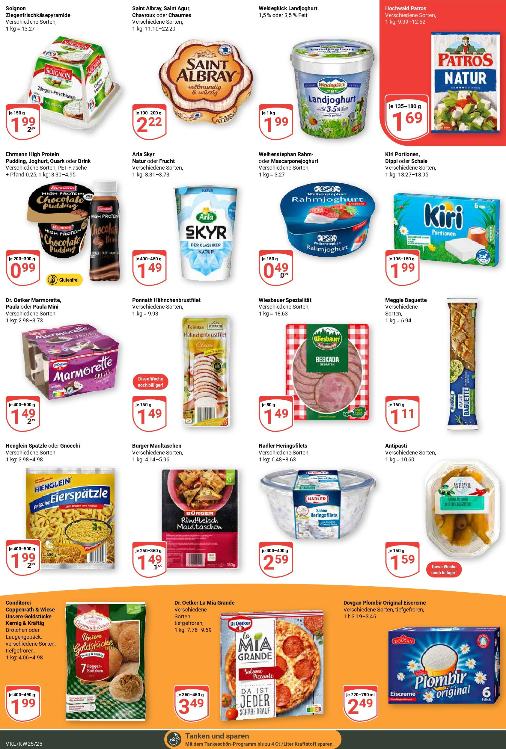 Globus prospekt Völklingen	 (ab 15.06.2025) » Angebote online | Seite: 5 | Produkte: Burger, Pudding, Pasta, Sahne