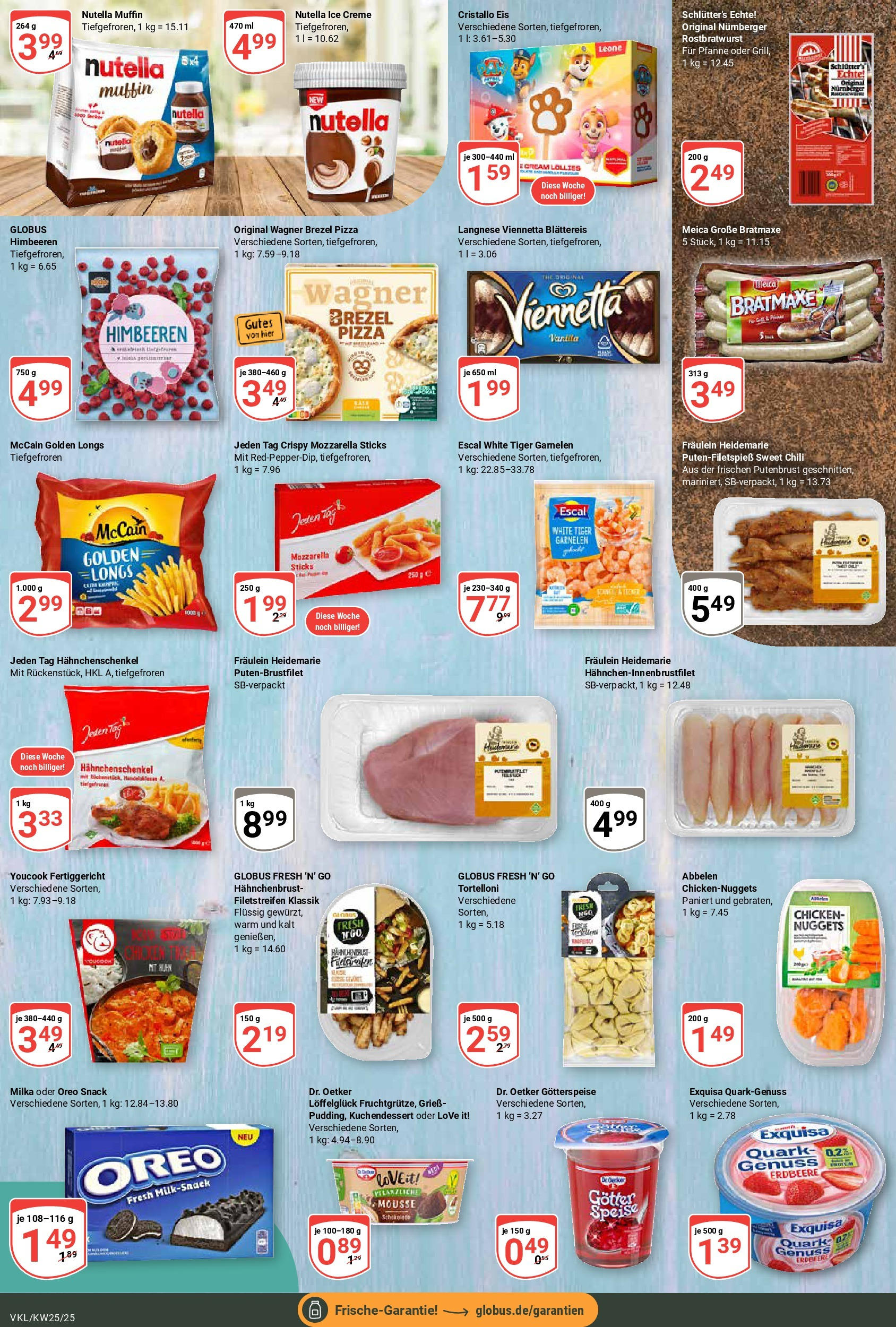 Globus prospekt Völklingen	 (ab 15.06.2025) » Angebote online | Seite: 12 | Produkte: Himbeeren, McCain, Chili, Pasta