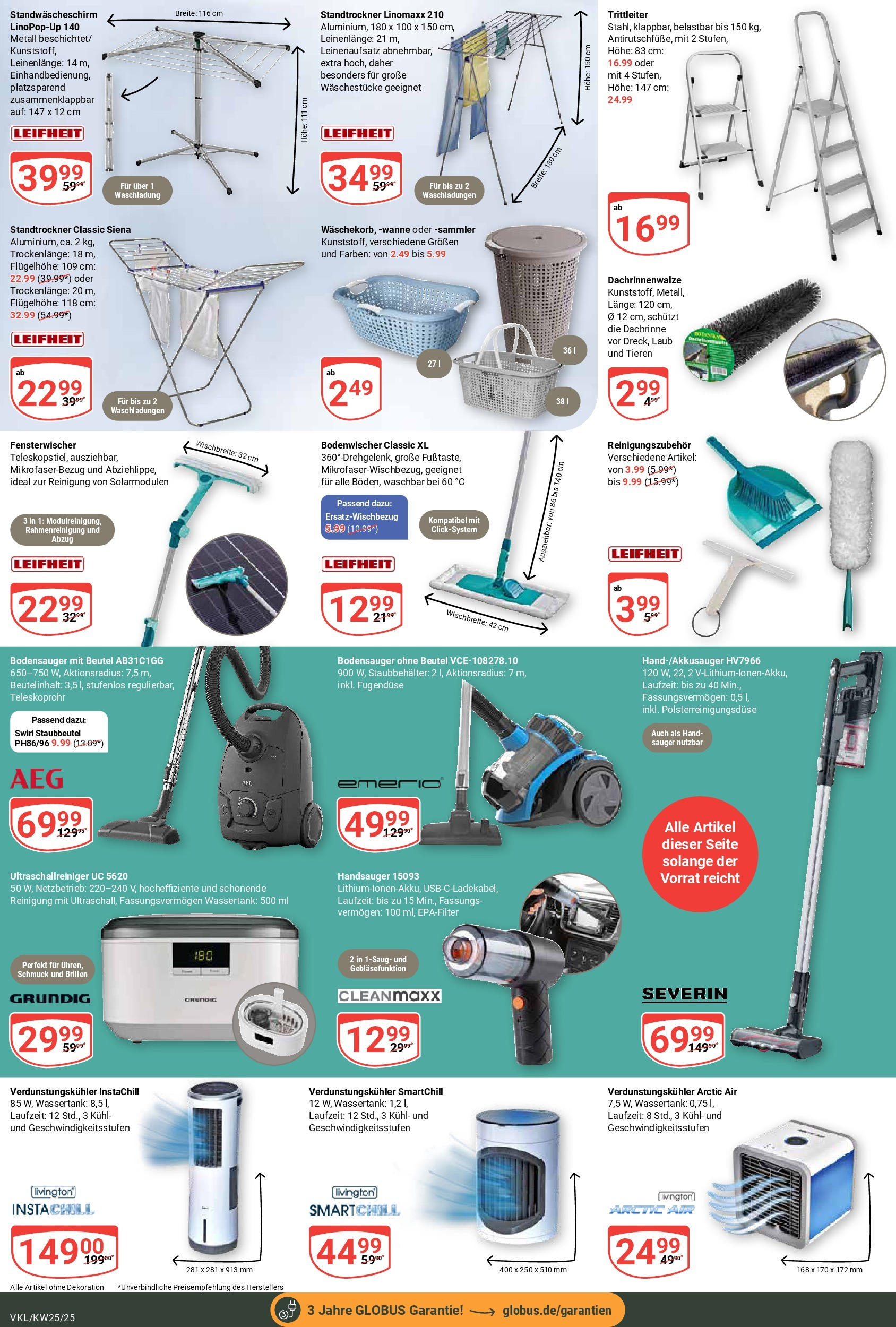 Globus prospekt Völklingen	 (ab 15.06.2025) » Angebote online | Seite: 21 | Produkte: AEG