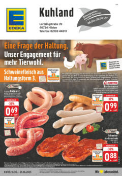 Vorschau von dem Prospekt des Geschäftes Edeka, gültig ab dem 15.06.2025