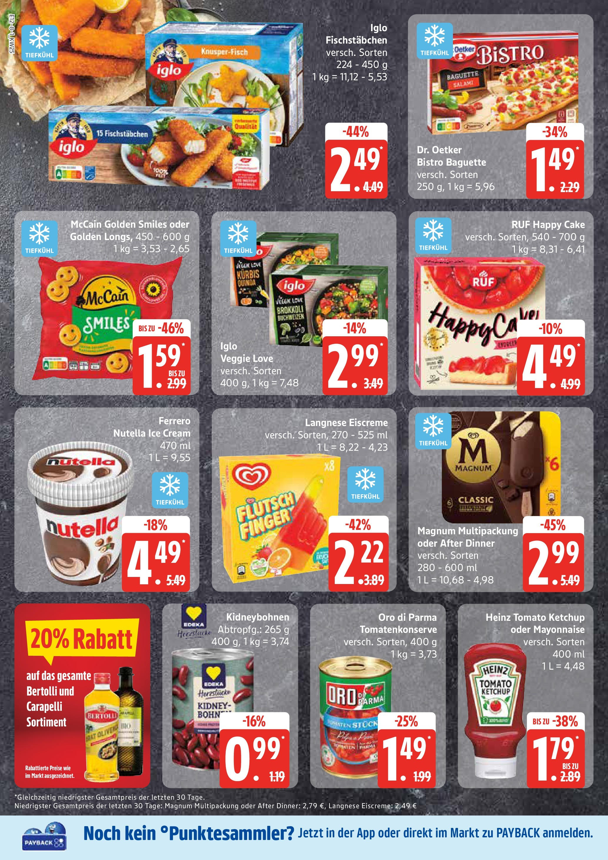 Edeka prospekt Rostock-Gehlsdorf	 (ab 15.06.2025) » Angebote Online | Seite: 8 | Produkte: Mayonnaise, Brokkoli, Kürbis, Ketchup