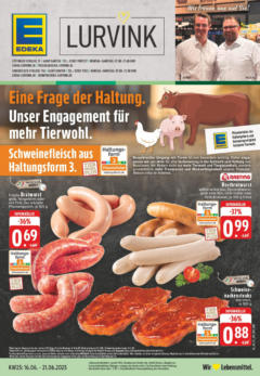 Vorschau von dem Prospekt des Geschäftes Edeka, gültig ab dem 15.06.2025