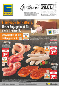 Vorschau von dem Prospekt des Geschäftes Edeka, gültig ab dem 15.06.2025
